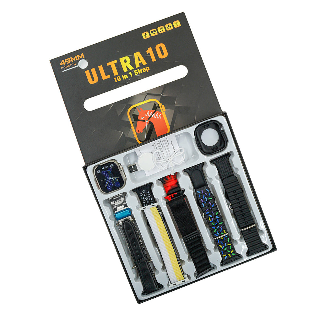 Ultra 10 Smart Watch With 10 Straps — image 6