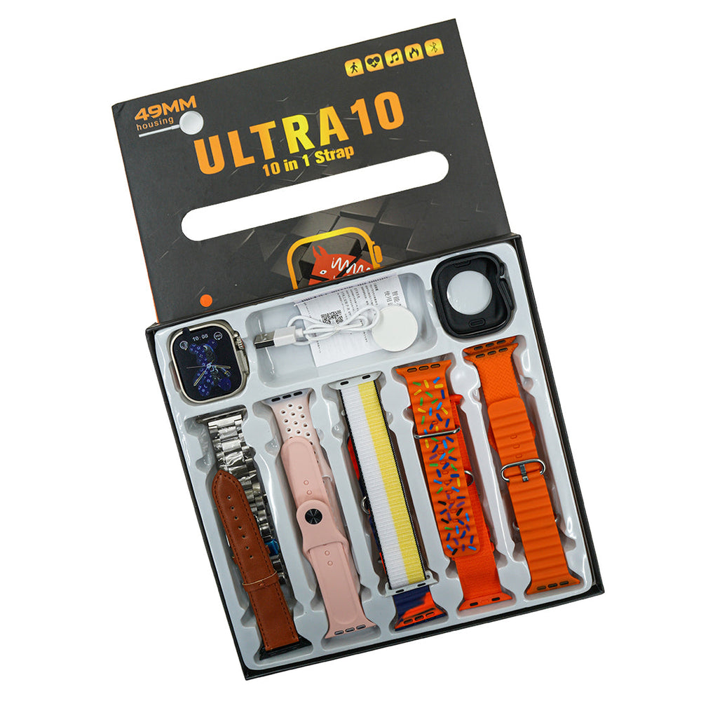 Ultra 10 Smart Watch With 10 Straps — image 4