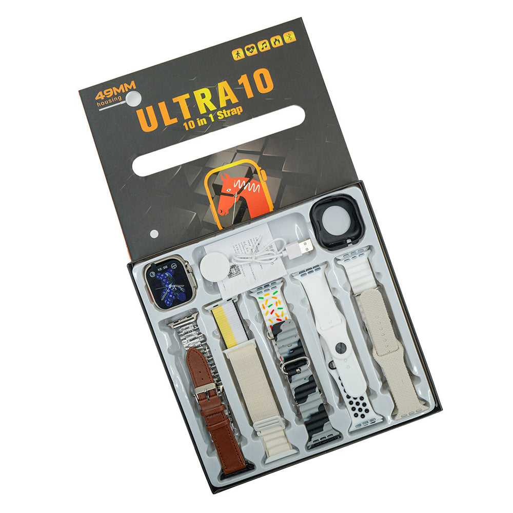 Ultra 10 Smart Watch With 10 Straps — image 1