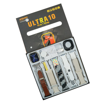 Ultra 10 Smart Watch With 10 Straps