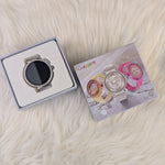 GT3 AMOLED Smart Watch for Girls | Diamond Cut Display Women's Fashion Smartwatch 5