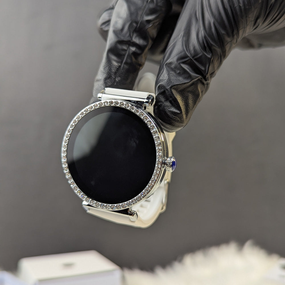 GT3 AMOLED Smart Watch for Girls | Diamond Cut Display Women's Fashion Smartwatch — image 2